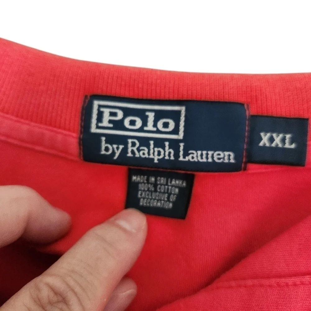 Polo by Ralph Lauren Orange Shirt, Sz XXL
